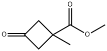 Methyl 3-oxo-1-Methyl-cyclobutanecarboxylate Structure