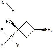 1408075-93-3 cis-3-AMino-1-(trifluoroMethyl)cyclobutan-1-ol hydrochloride