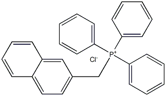 Phosphonium, (2-naphthalenylmethyl)triphenyl-, chloride Structure