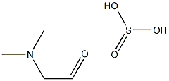 2-(DiMethylaMino)acetaldehyde sulfite