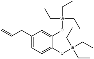 (4-allyl-1,2-phenylene)bis(oxy)bis(triethylsilane),1414854-49-1,结构式