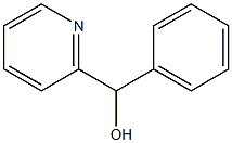 ALPHA-苯基-2-吡啶甲醇 结构式