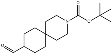 3-BOC-9-甲酰基-3-氮杂螺[5.5]十一烷, 1416176-14-1, 结构式