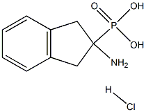 (2-AMino-2,3-dihydro-1H-inden-2-yl)phosphonic acid hydrochloride Structure