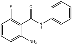 2-aMino-6-fluoro-N-phenylbenzaMide hydrochloride Struktur
