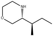 (R)-3-((R)-sec-butyl)morpholine Structure