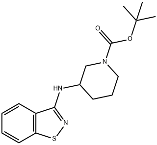 1417793-61-3 3-(苯并[D]异噻唑-3-基氨基)-哌啶-1-羧酸叔丁酯