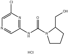 1417793-82-8 2-羟甲基-吡咯烷-1-羧酸(6-氯-吡嗪-2-基)-酰胺盐酸盐