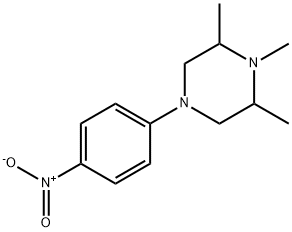 1,2,6-三甲基-4-(4-硝基-苯基)-哌嗪, 1417793-84-0, 结构式