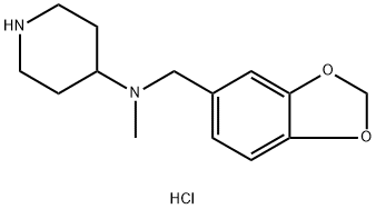 1417793-97-5 苯并[1,3]1,3-二氧杂环戊烯-5-基甲基-甲基-哌啶-4-基-胺盐酸盐