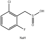 sodiuM (2-chloro-6-fluorophenyl)Methanesulfinate Struktur
