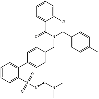1417907-45-9 (Z)-2-chloro-N-((2'-(N-((diMethylaMino)Methylene)sulfaMoyl)biphenyl-4-yl)Methyl)-N-(4-Methylbenzyl)benzaMide