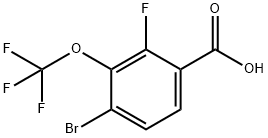 4-broMo-2-fluoro-3-(trifluoroMethoxy)benzoic acid