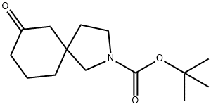 2-Boc-7-oxo-2-azaspiro[4.5]decane Structure