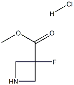 Methyl 3-fluoroazetidine-3-carboxylate hydrochloride Structure