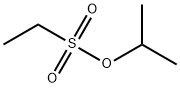 Ethanesulfonic acid isopropyl ester 化学構造式