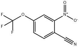2-nitro-4-(trifluoromethoxy)benzonitrile Structure