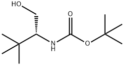 BOC-D-叔亮氨醇 结构式