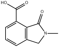 2-Methyl-3-oxoisoindoline-4-carboxylic acid Structure