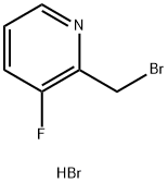 2-BroMoMethyl-3-fluoropyridine hydrobroMide Structure