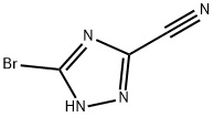 5-溴-1,2,4-三唑-3-甲腈, 1427475-12-4, 结构式
