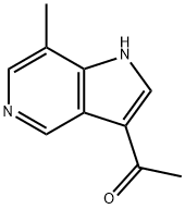 3-Acetyl-7-Methyl-5-azaindole Structure