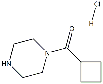 1-(Cyclobutylcarbonyl)piperazine HCl Struktur