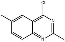 4-氯-2,6-二甲基喹唑啉 结构式
