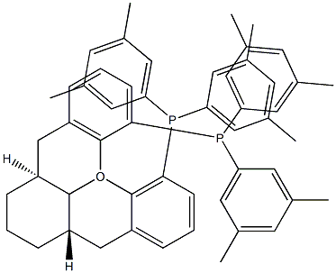 (-)-1,13-Bis[di(3,5-diMethylphenyl)phosphino]-(5aS,8aS,14aS)-5a,6,7,8,8a,9-hexahydro-5H-[1]benzopyrano[3,2-d]xanthene, 97%  (S,S,S)-(-)-Xyl-SKP|(-)-1,13-双[二(3,5-二甲基苯基)膦] - (5AS，8AS，14aS)-5a,6,7,8,8a,9-六氢-5- H-[1]苯并吡喃