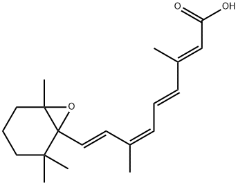 9-顺式5,6-环氧-5,6-二氢-视黄酸, 1431303-55-7, 结构式