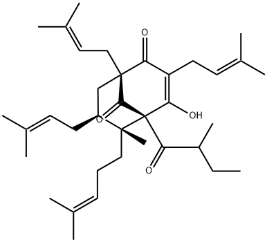 アドヒペルホリン 化学構造式