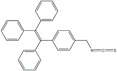 (2-(4-(ISOTHIOCYANATOMETHYL)PHENYL)ETHENE-1,1,2-TRIYL)TRIBENZENE,1434839-89-0,结构式