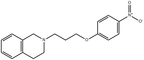 2-(3-(4-nitrophenoxy)propyl)-1,2,3,4-tetrahydroisoquinoline Structure