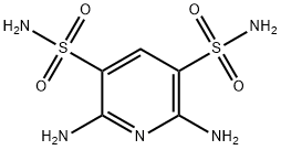 2,6-DiaMinopyridine-3,5-disulfonaMide Structure