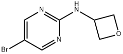 5-BroMo-N-(oxetan-3-yl)pyriMidin-2-aMine Structure