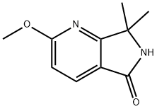 5H-Pyrrolo[3,4-b]pyridin-5-one, 6,7-dihydro-2-Methoxy-7,7-diMethyl-, 1440519-80-1, 结构式