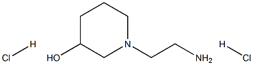 1-(2-aMinoethyl)piperidin-3-ol dihydrochloride Structure