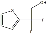 2,2-Difluoro-2-thiophen-2-yl-ethanol Struktur