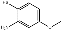 2-AMINO-4-METHOXYBENZENETHIOL, 14482-32-7, 结构式