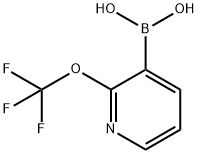 (2-(TRIFLUOROMETHOXY)PYRIDIN-3-YL)BORONIC ACID,1448866-18-9,结构式