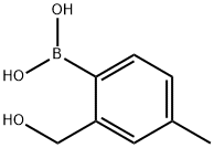 2-hydroxyMethyl-4-Methyl phenyl boronic acid Struktur