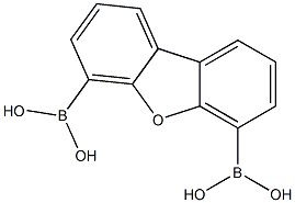 二苯并呋喃-4,6-硼酸 结构式