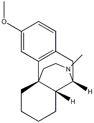 ent-14S-3-Methoxy-17-MethylMorphinan Structure