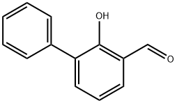 2-Hydroxy-[1,1'-biphenyl]-3-carbaldehyde Struktur