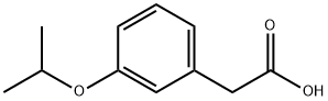 2-(3-Isopropoxyphenyl)acetic acid Structure