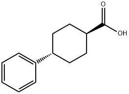反式-4-苯基环己烷-1-甲酸 结构式