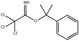 2,2,2-TrichloroacetiMidic Acid 2-Phenylpropan-2-yl Ester 结构式