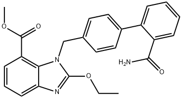 Azilsartan iMpurity A Struktur