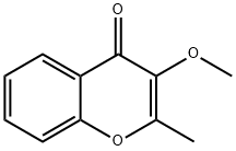 3-甲氧基-2-甲基-4H-苯并吡喃-4-酮, 147590-72-5, 结构式