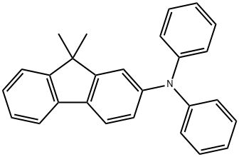 N,N-二苯基-2(9,9-二甲基芴)胺, 148077-51-4, 结构式